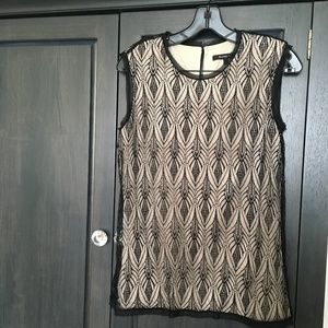 Rachel Roy Black Lace Top